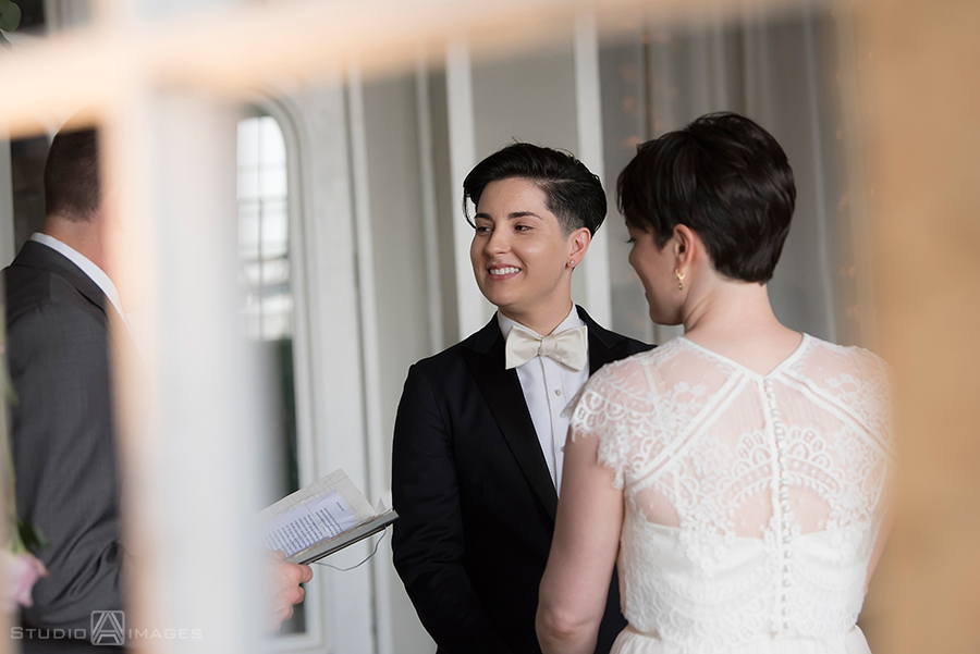 Metropolitan Building Wedding Photos | NYC Wedding Photographer | Emily + Julia