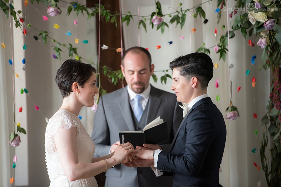Metropolitan Building Wedding Photos | NYC Wedding Photographer | Emily + Julia