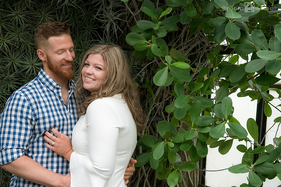 Longwood Gardens Engagement Photos | Philadelphia Wedding Photographer | Amber + Brandon