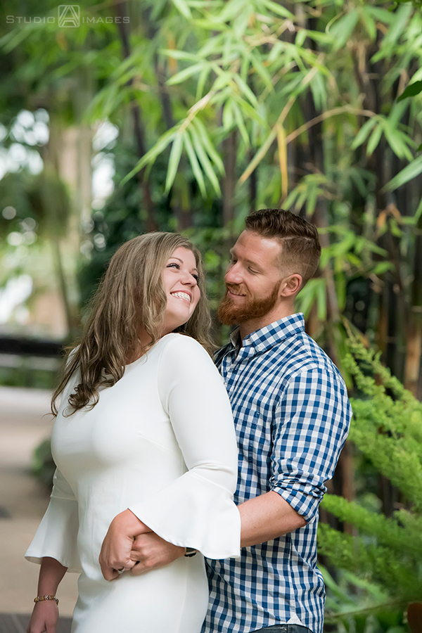 Longwood Gardens Engagement Photos | Philadelphia Wedding Photographer | Amber + Brandon