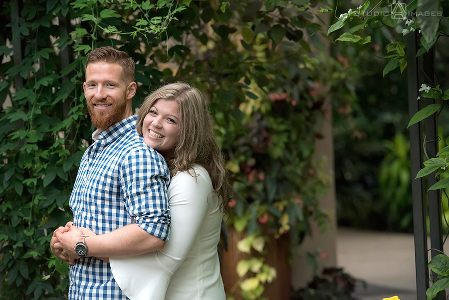 Longwood Gardens Engagement Photos | Philadelphia Wedding Photographer | Amber + Brandon