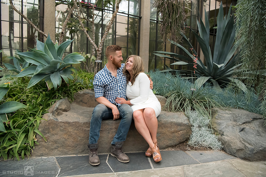 Longwood Gardens Engagement Photos | Philadelphia Wedding Photographer | Amber + Brandon
