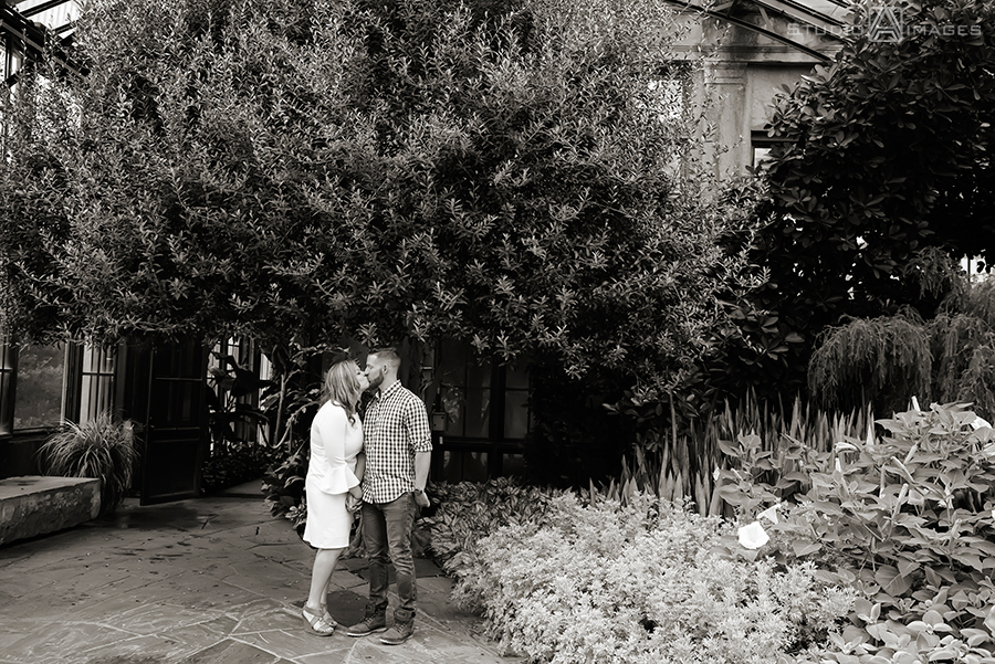 Longwood Gardens Engagement Photos | Philadelphia Wedding Photographer | Amber + Brandon