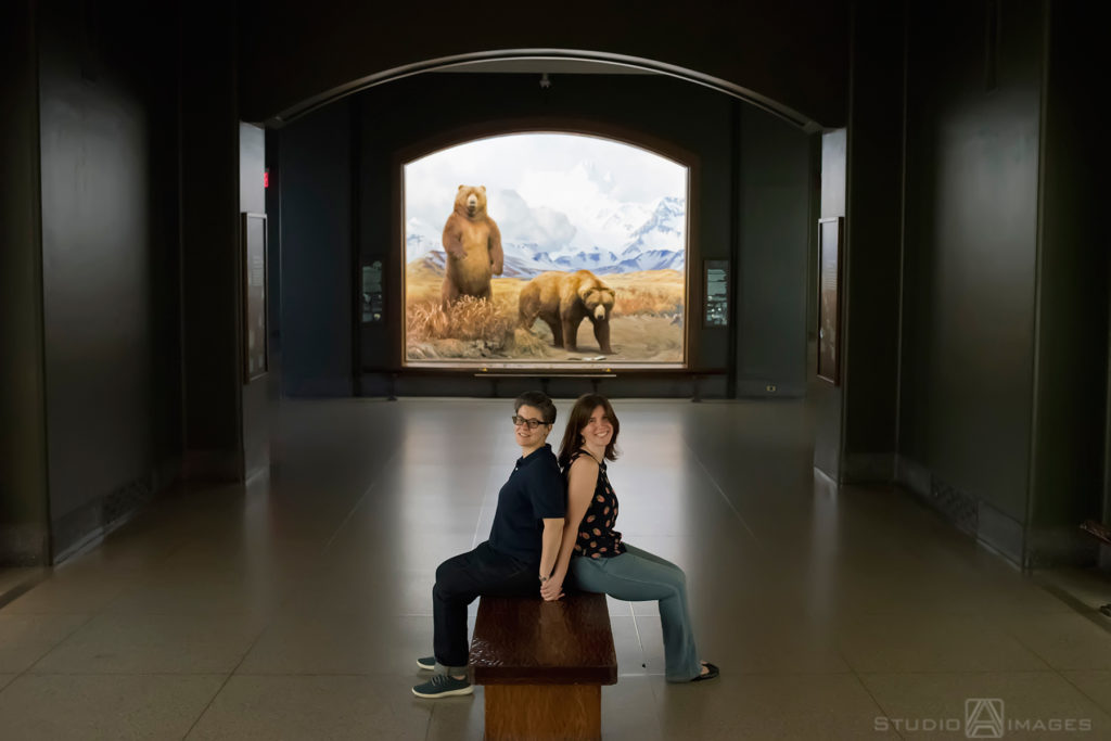 American Museum of Natural History Engagement Photos | NYC Wedding Photographer | Maria + Genna