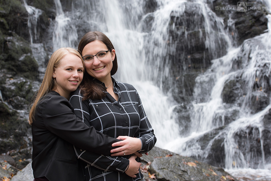 Ramapo Valley County Reservation Engagement Photos | NJ Wedding Photographer | Elise + Tess