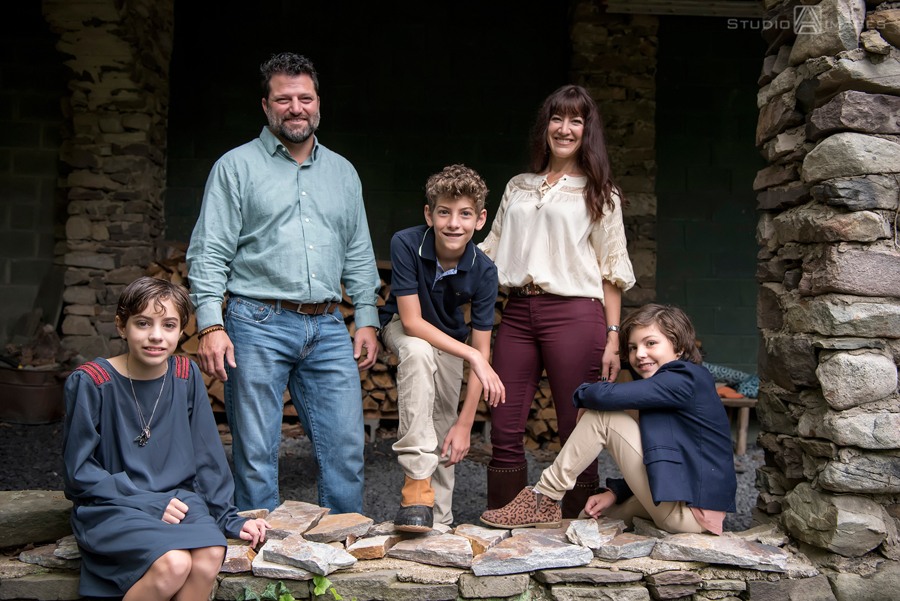 Buck Hill Falls Family Portrait Photography | Poconos Family Photographer | G Family