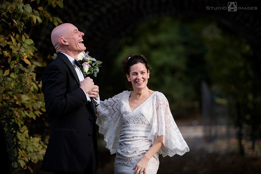 Celebrate at Snug Harbor Wedding Photos | NYC Wedding Photographer | Lena + David