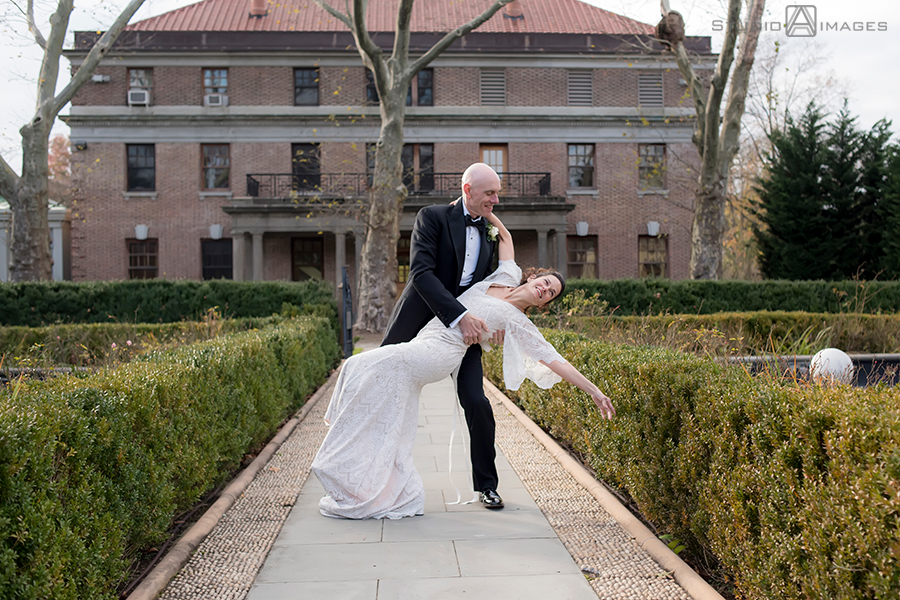 Celebrate at Snug Harbor Wedding Photos | NYC Wedding Photographer | Lena + David