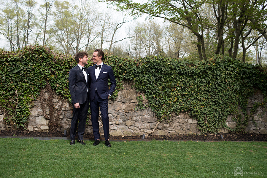 Hotel du Village Wedding Photos | New Hope Wedding Photographer | LGBTQ wedding photographer