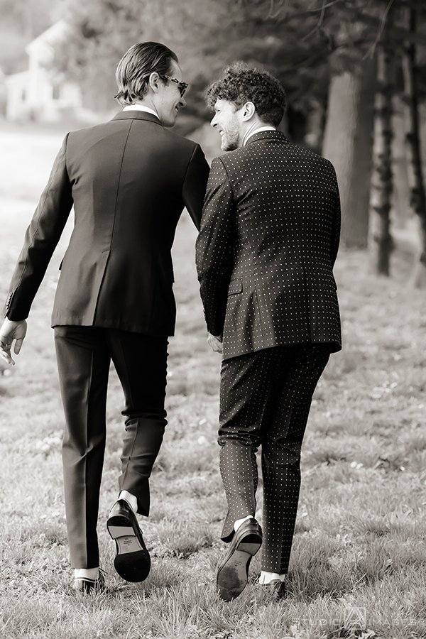Hotel du Village Wedding Photos | New Hope Wedding Photographer | LGBTQ wedding photographer