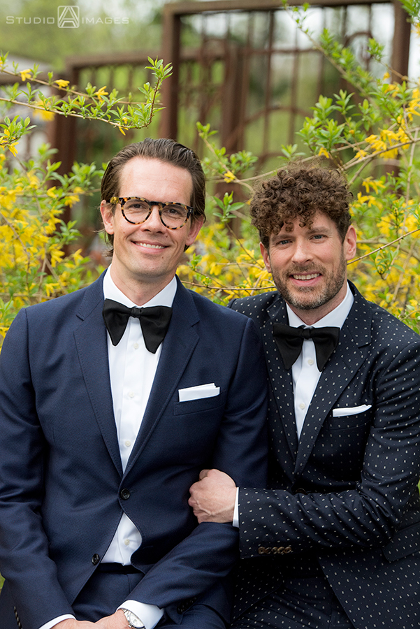 Hotel du Village Wedding Photos | New Hope Wedding Photographer | LGBTQ wedding photographer