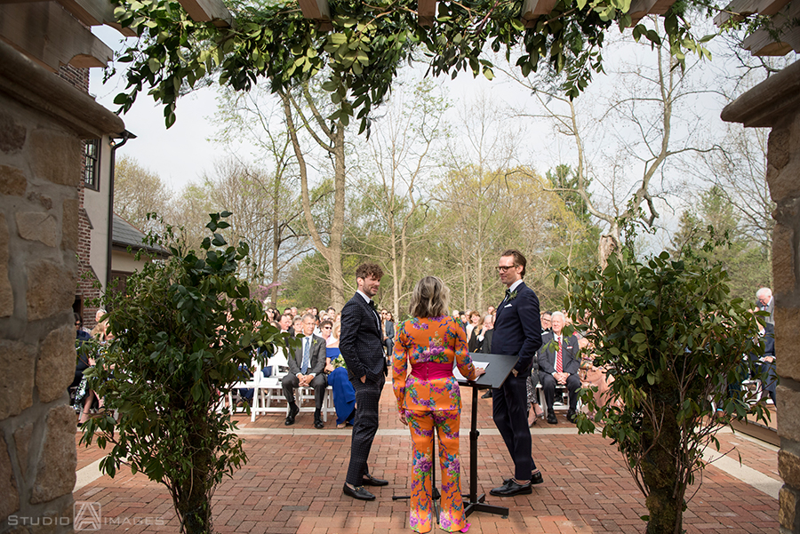 Hotel du Village Wedding Photos | New Hope Wedding Photographer | LGBTQ wedding photographer