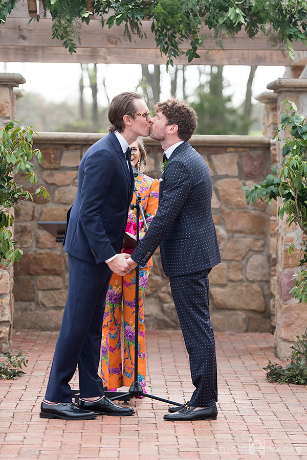 Hotel du Village Wedding Photos | New Hope Wedding Photographer | LGBTQ wedding photographer