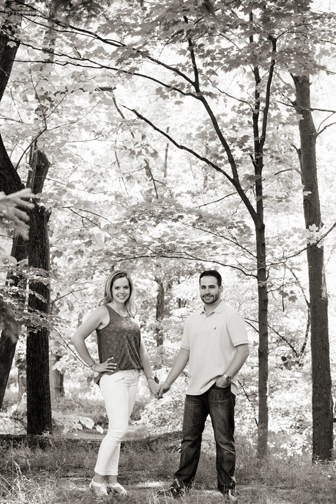Ramapo Valley County Reservation Engagement Photos | New Jersey Wedding Photographer | Christina + Eddie
