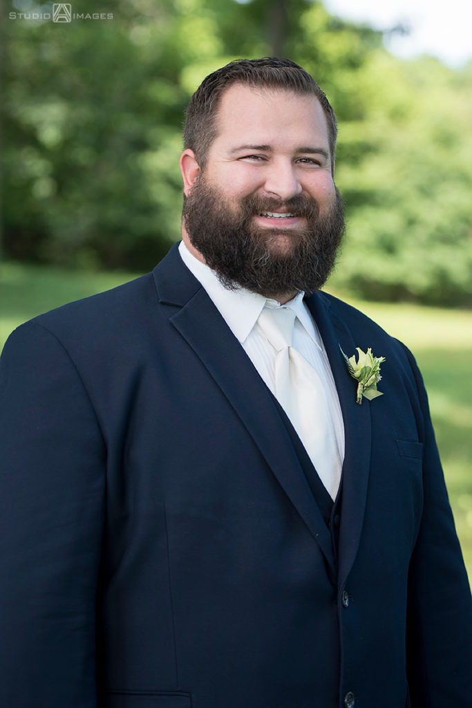 groom on their wedding day at Pen Ryn Estate | Pen Ryn Estate Wedding Photos | Bucks County Wedding Photographer