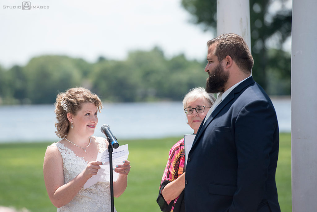 wedding ceremony at Pen Ryn Estate | Pen Ryn Estate Wedding Photos | Bucks County Wedding Photographer