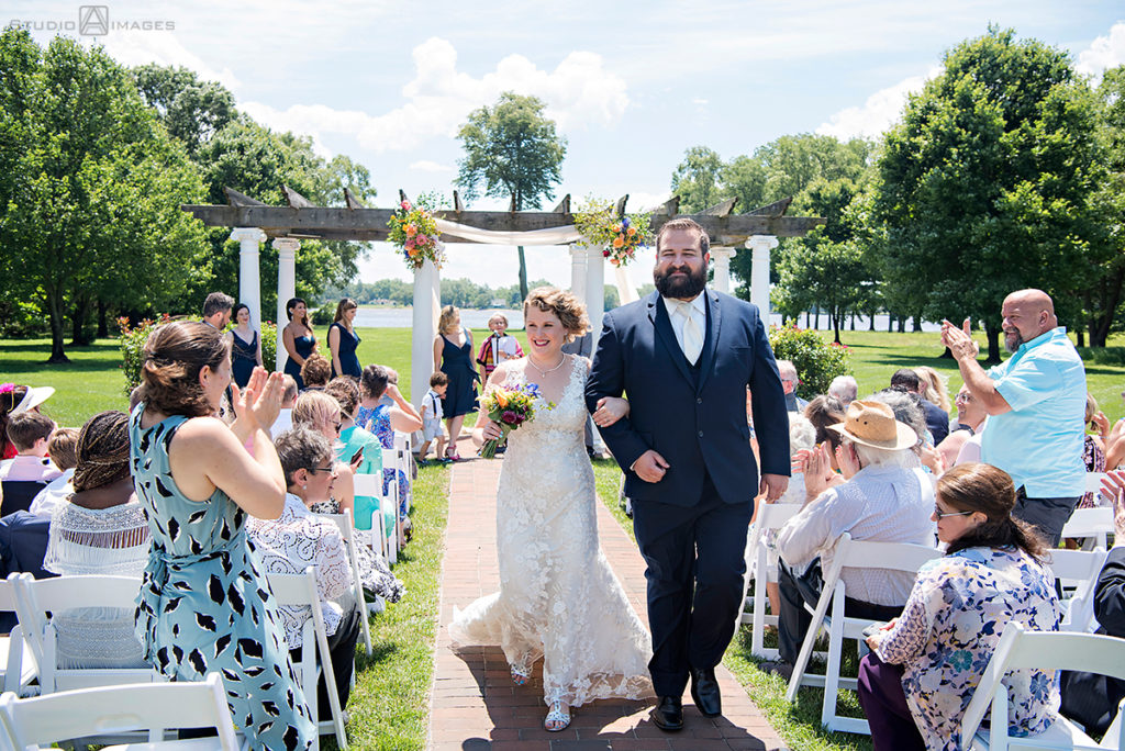 wedding ceremony at Pen Ryn Estate | Pen Ryn Estate Wedding Photos | Bucks County Wedding Photographer