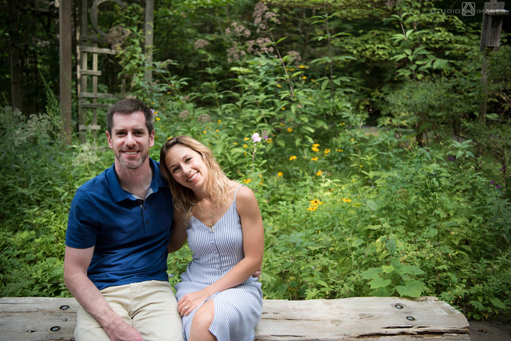 Bowman’s Hill Wildflower Preserve Engagement Photos by Bucks County Wedding Photographer