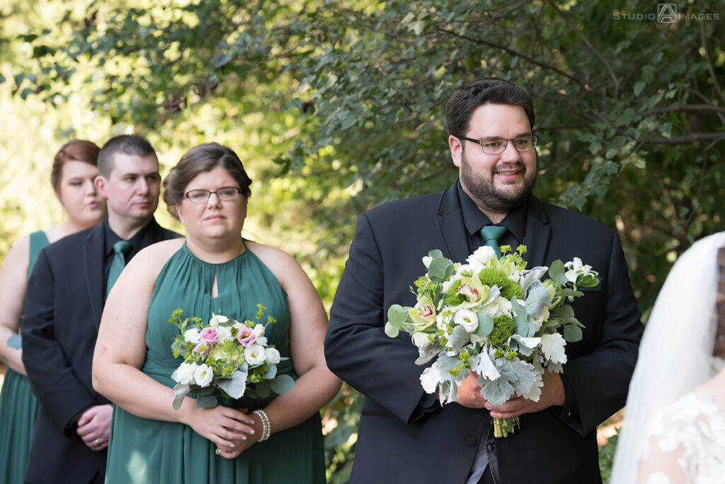 wedding ceremony at Grain House in Basking Ridge. LGBTQ wedding 