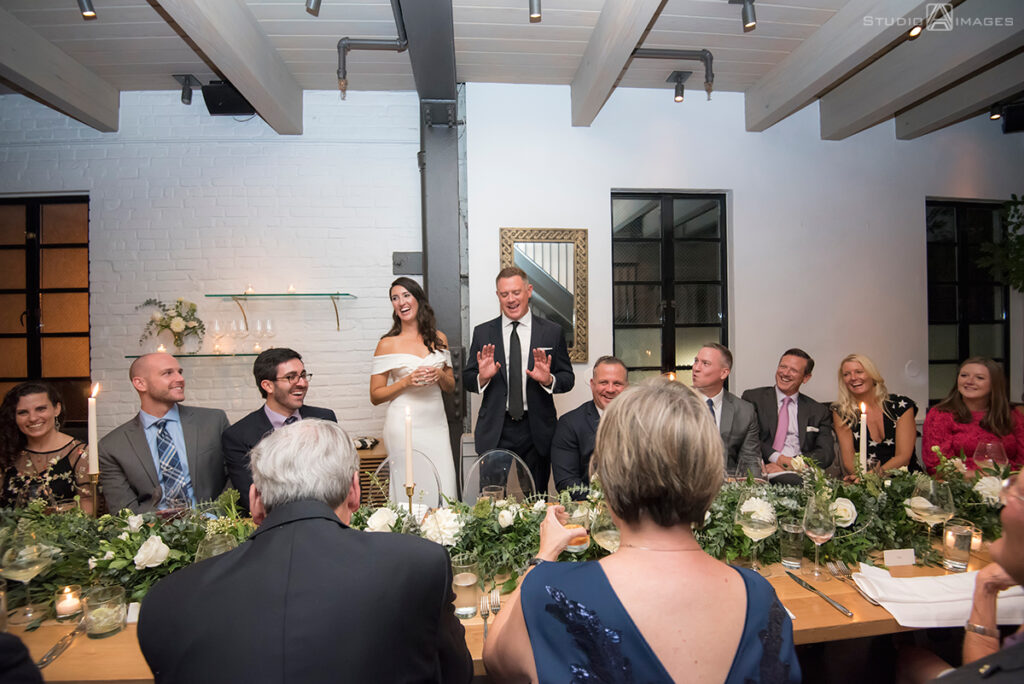 wedding dinner at Little Owl Townhouse, NYC