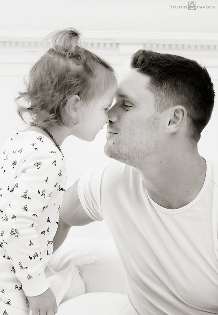 Long Island family photos of father and daughter
