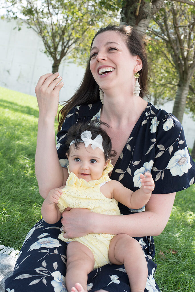 family photos at Liberty State Park in Jersey City