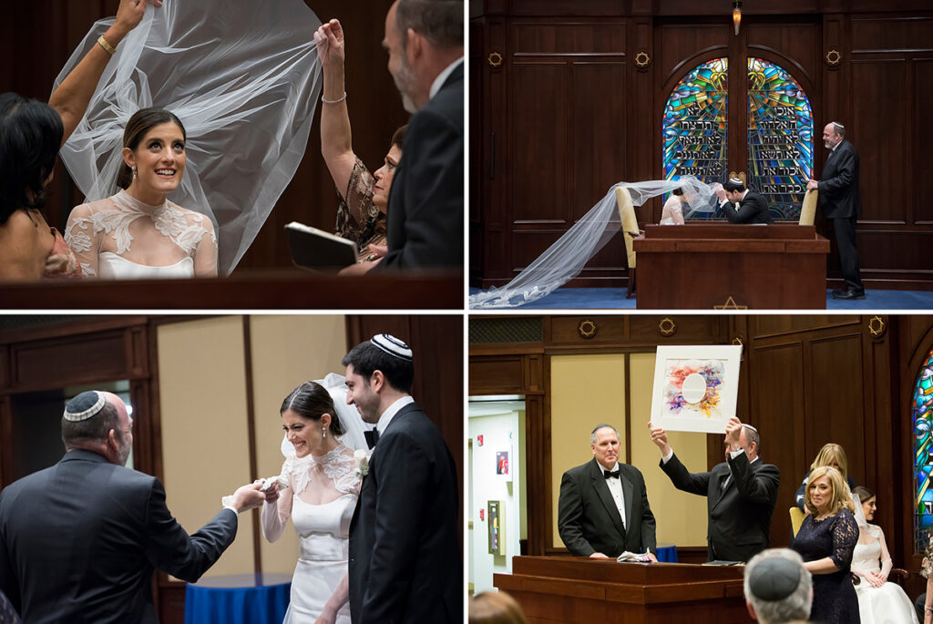 ketubah signing at Temple Emanu-El of Closter