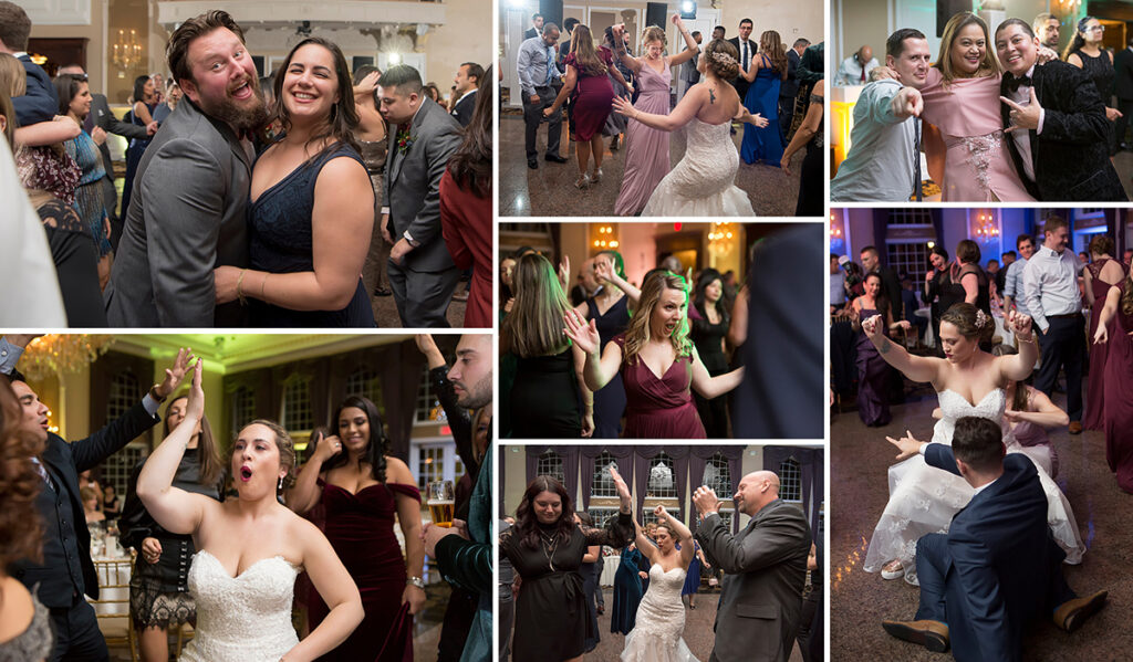 dancing at wedding reception at Florentine Gardens wedding
