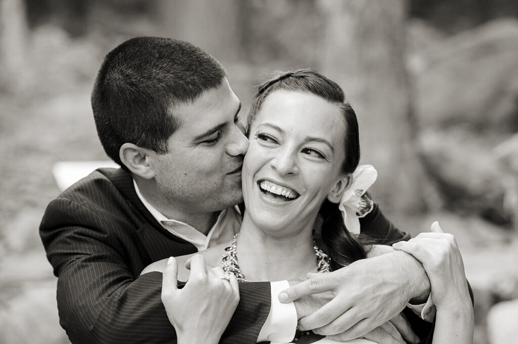 bride and groom on their wedding day at Bear Mountain in Hudson Valley