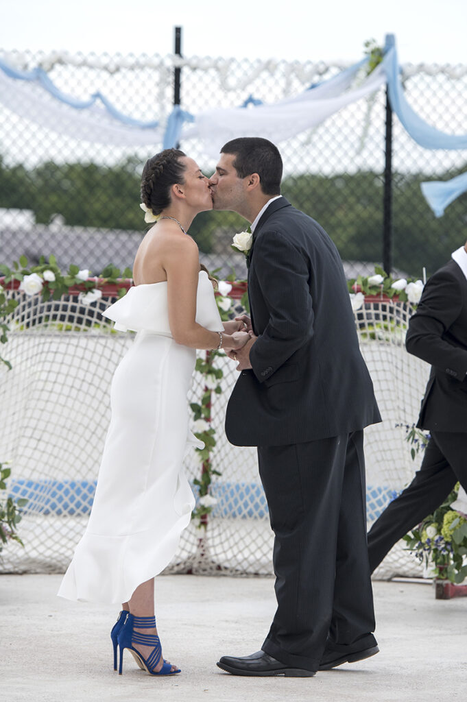 wedding ceremony at Bear Mountain in Hudson Valley