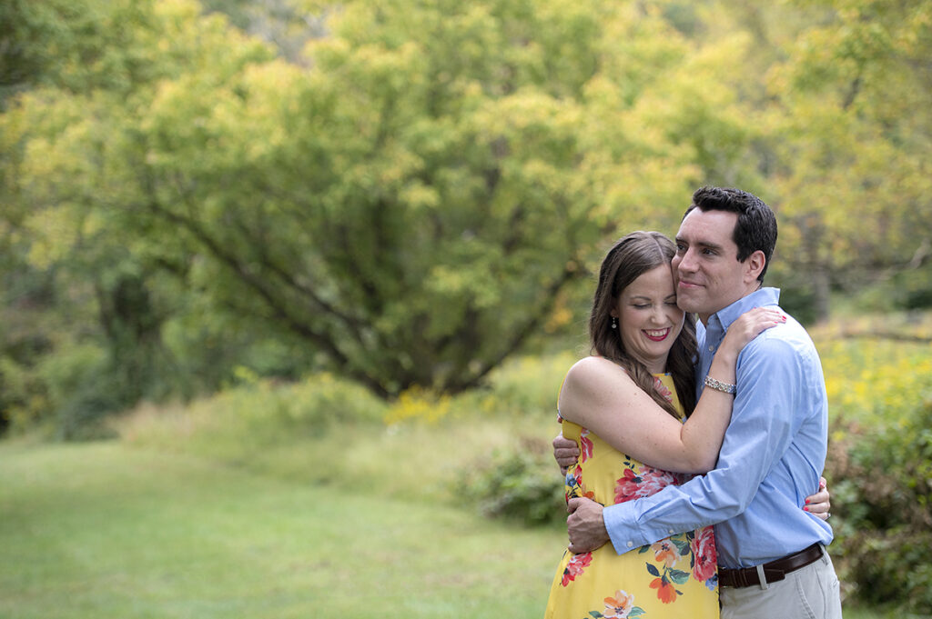 Newtown Engagement Photos at Tyler State Park