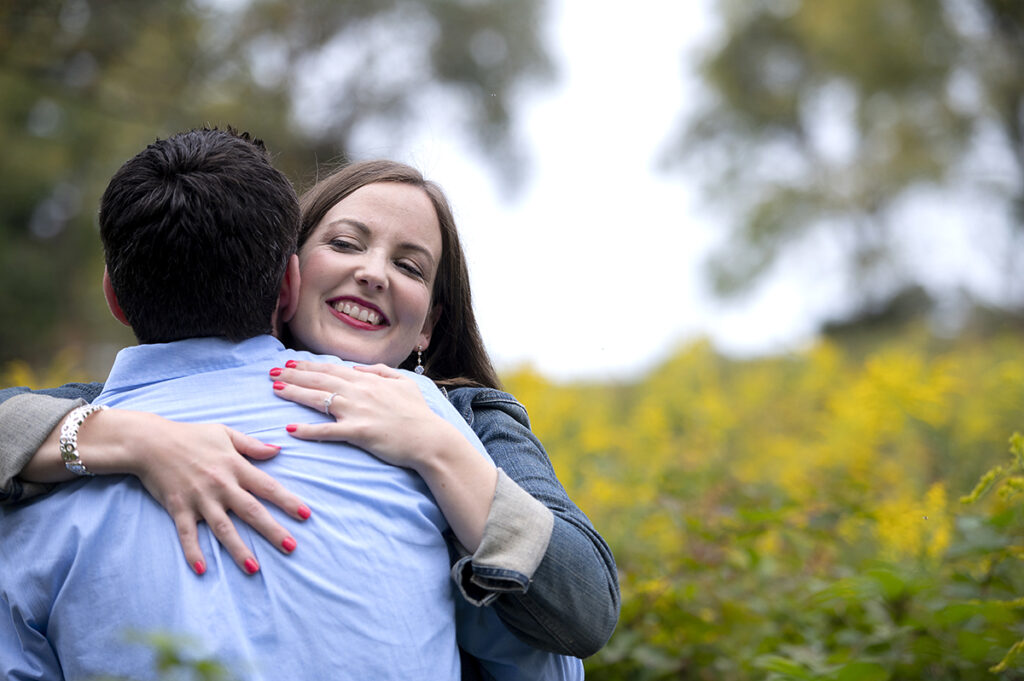 Newtown Engagement Photos at Tyler State Park