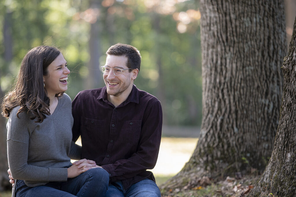 Valley Forge National Historical Park Engagement Photos | Bucks County Wedding Photographer | fall engagement photos