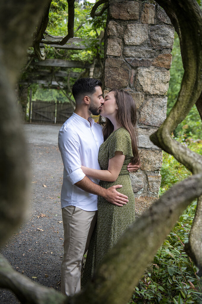 ossed Estate Gardens Engagement Photos | NJ Wedding Photographer | Katie + Matt