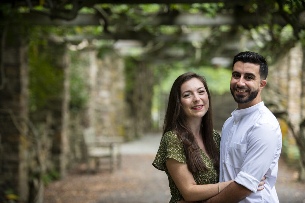 ossed Estate Gardens Engagement Photos | NJ Wedding Photographer | Katie + Matt