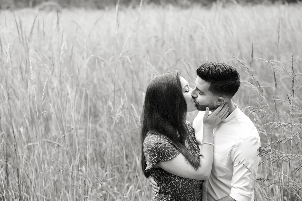 ossed Estate Gardens Engagement Photos | NJ Wedding Photographer | Katie + Matt