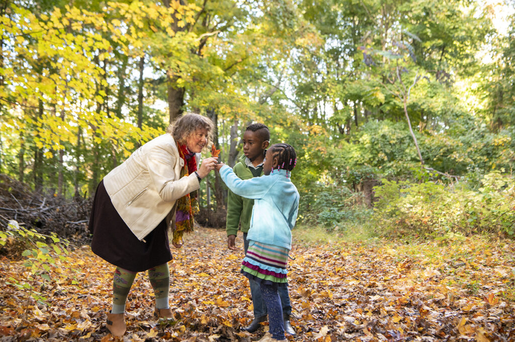 New York Fall Family Photos at Lenoir Preserve in Yonkers