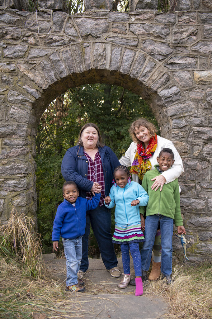 New York Fall Family Photos at Lenoir Preserve in Yonkers