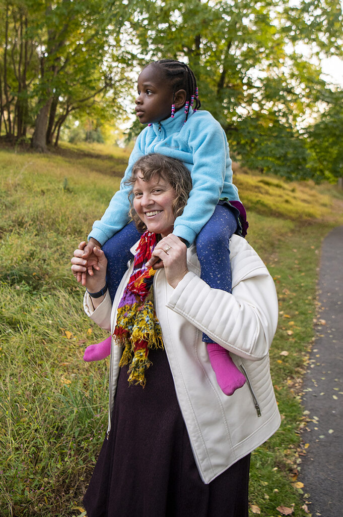 New York Fall Family Photos at Lenoir Preserve in Yonkers