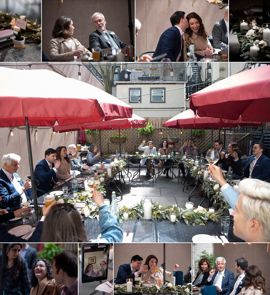 Hoboken wedding reception at Apulia's