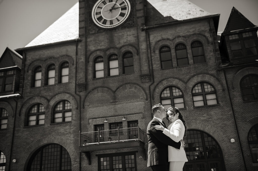 Liberty State Park engagement photos