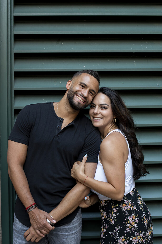 Hoboken Couple Portraits | Hoboken Portrait Photographer | Brynn + Doug