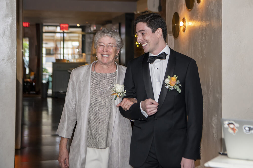 NYC wedding ceremony at Hao Noodle