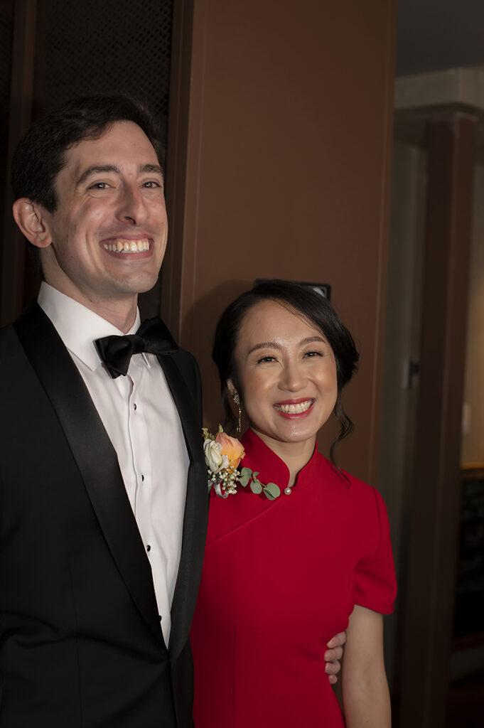 intimate NYC wedding at Hao Noodle