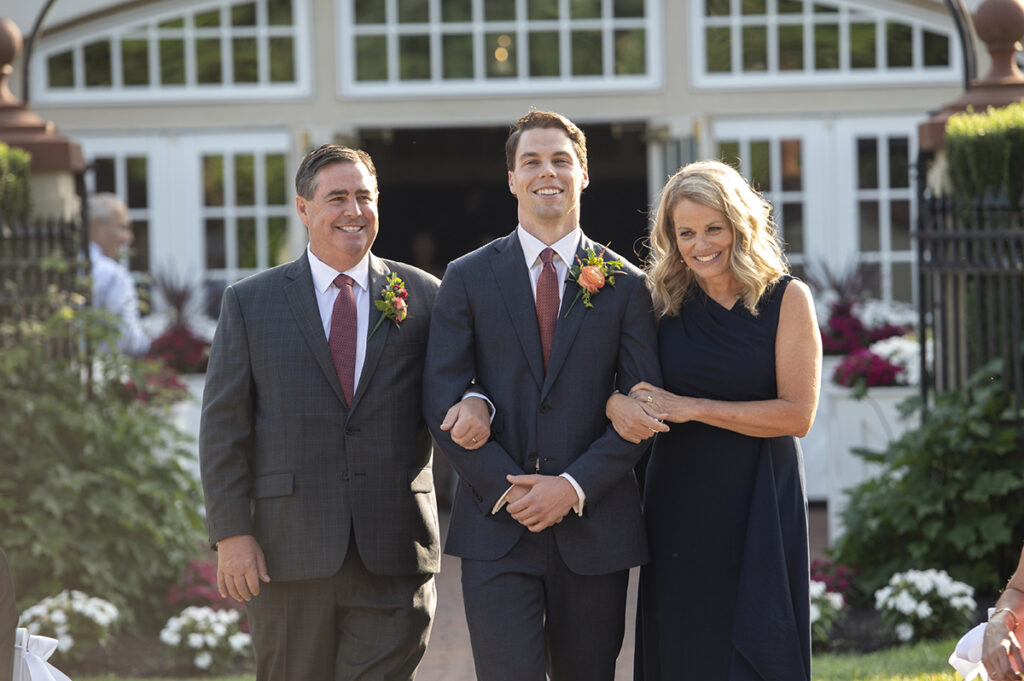 Belle Voir Manor at Pen Ryn Estate wedding ceremony
