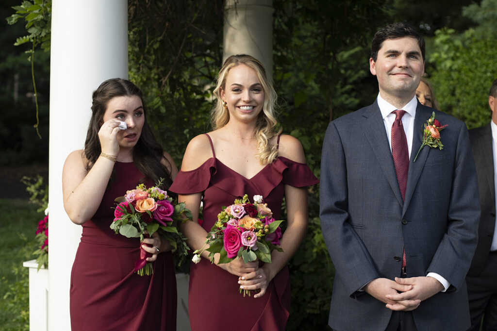 Belle Voir Manor at Pen Ryn Estate wedding ceremony