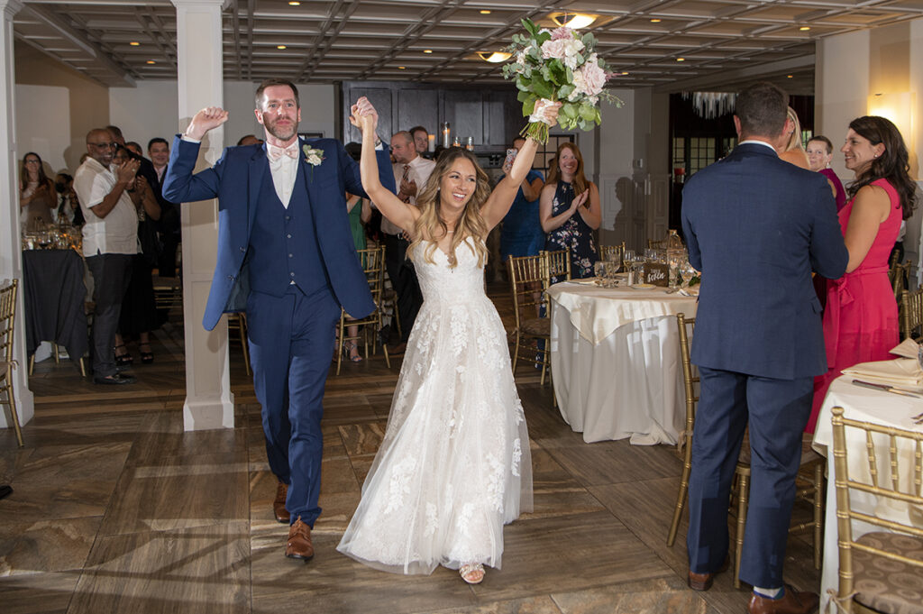 wedding reception at Hotel du Village wedding