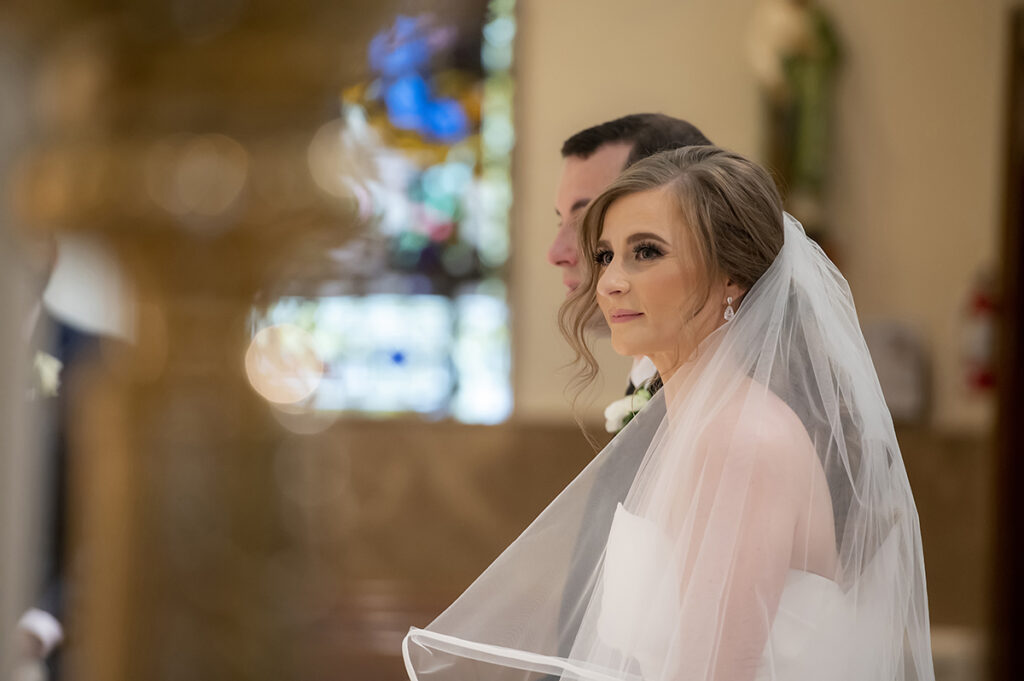 NYC church wedding ceremony