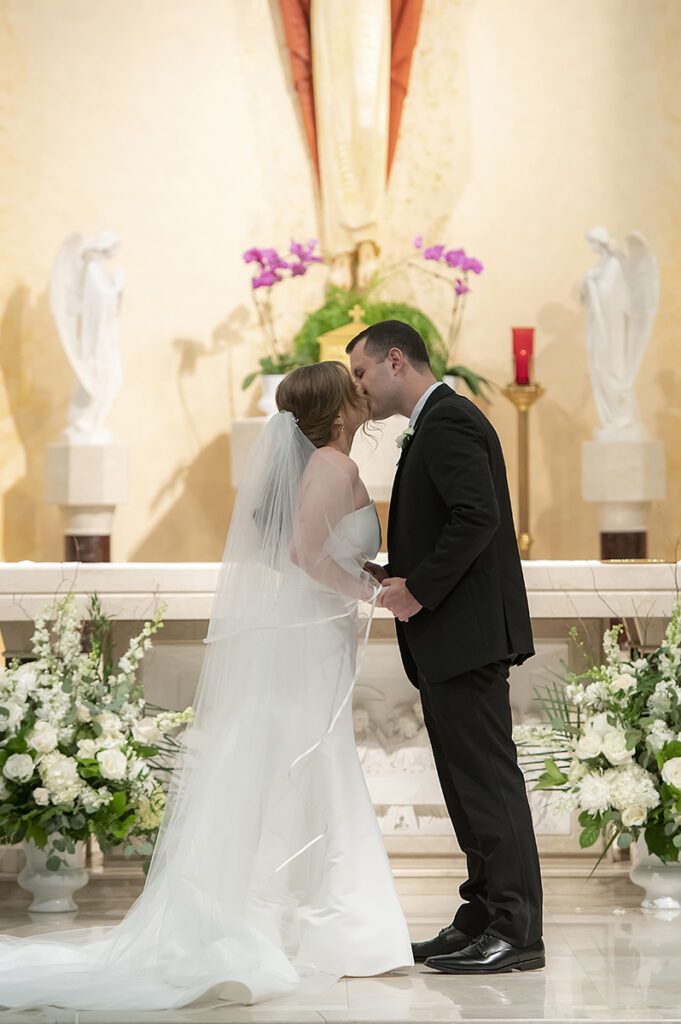 NYC church wedding ceremony
