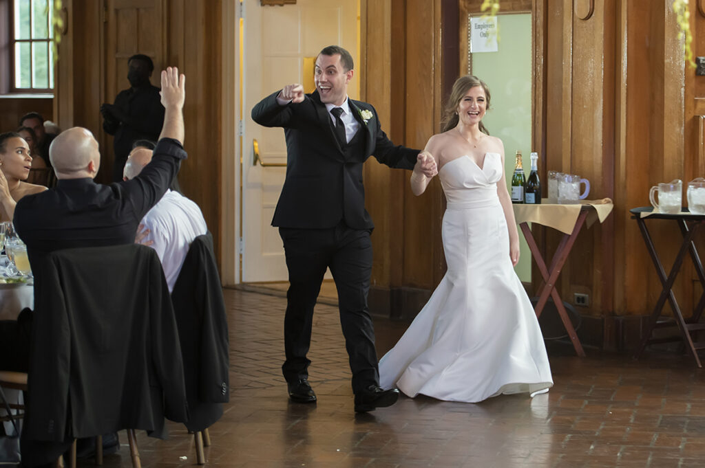 wedding reception at Celebrate at Snug Harbor
